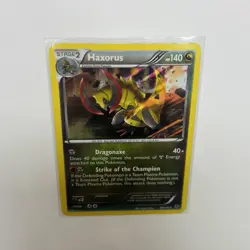 Haxorus 69/101 Plasma Blast Holo Foil Rare Pokemon Card - Image 1