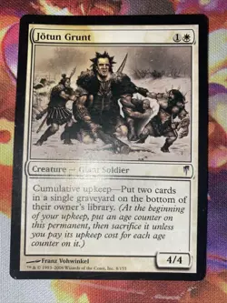 Jotun Grunt *Uncommon* Magic MtG x1 Coldsnap MP - Image 1