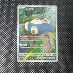 Pokemon TCG Snorlax 051 Sv: Scarlet & Violet Black Star Promo Holo Card - Image 1