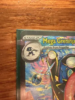 Mega Greninja EX 116/086 CRI English Holo Pokemon TCG Chaos Rising - Image 2