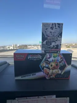 Pokemon Surprise Box + White Flare Bundle - Image 1