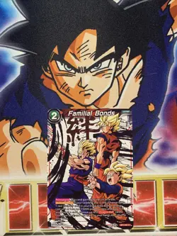 Dragonball Super Card Game Familial Bonds Alternative Art Non Foil BT7-021 NM - Image 1