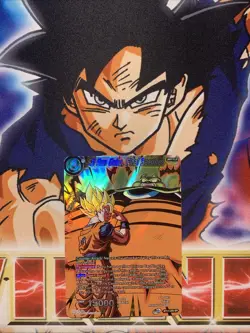 Dragon Ball Super Card Game SS Son Goku Final Sacrifice SR Foil Card - Image 1