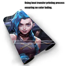 Jinx Riftbound Playmat League of Legends Playmat+Bag Trading Card Game Mat+Bag - Image 3