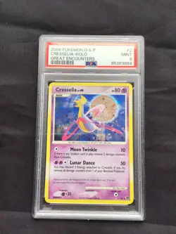 Pokemon Cards: Great Encounters Rare Holo: Cresselia 2/106 PSA 9 - Image 1