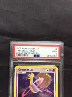 Pokemon Cards: Great Encounters Rare Holo: Cresselia 2/106 PSA 9 - Image 3