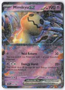Mimikyu ex Holo Promo SV: Scarlet & Violet Promo Cards 004 NM - Image 1