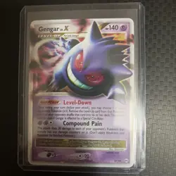Pokemon Gengar TCG LV.X Platinum Arceus Holo Ultra Rare Card 97/99 - Image 1