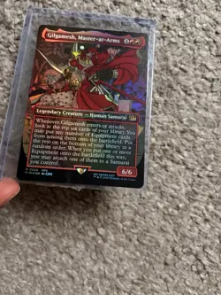 MTG - Gilgamesh, Master-at-Arms - FOIL Borderless - Final Fantasy - FIN 0338 - Image 2