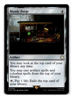 Mystic Forge #236 Rare Universes Beyond: Fallout Magic: The Gathering Near Mint - Image 1