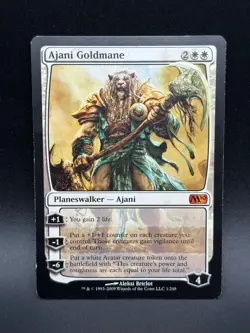 MTG Ajani Goldmane M Magic 2011 #1 - Image 1