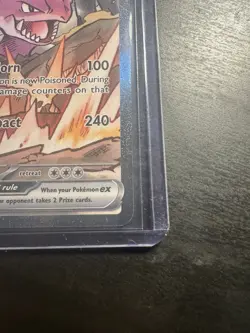 Pokemon Destined Rivals Team Rocket's Nidoking Ex 233/182 English SIR - Image 2