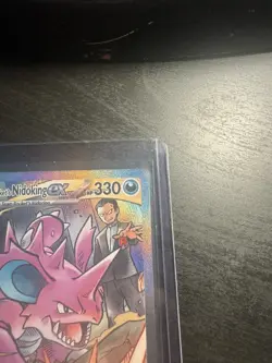 Pokemon Destined Rivals Team Rocket's Nidoking Ex 233/182 English SIR - Image 5