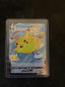 Pokemon TCG Flying Pikachu VMAX Holo Ultra Rare Card 007/025 Celebrations - Image 1