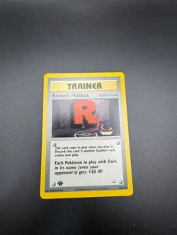Pokemon TCG Rockets Hideout 63/64- 1st Edition NM. Gengar Cameo. Read Desc. - Image 1