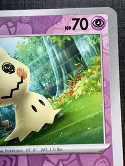 Pokemon TCG - Mimikyu 37/91 - Paldean Fates - REVERSE HOLO RARE - 2024 English - Image 2