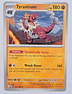 Non-Holo Rare ~ Tyrantrum 045/088 ~ Perfect Order ~ Pokemon Deck Exclusive NM - Image 1