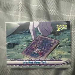 Pokemon The Movie 2000 Topps TCG It's Not Over Yet #70 Non-Holo Mew - Image 1