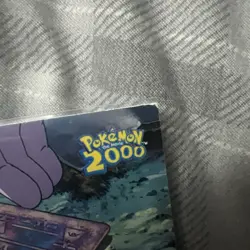 Pokemon The Movie 2000 Topps TCG It's Not Over Yet #70 Non-Holo Mew - Image 3
