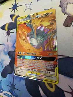Pokemon Moltres&Zapdos&Articuno GX TAG TEAM Ultra Rare Holo 44/68 Hidden Fates - Image 3