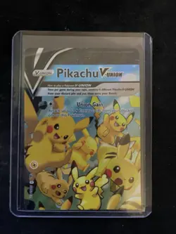 Pikachu V-Union [Set of 4] SWSH: Sword & Shield Promo Cards Holo - Image 2