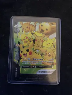 Pikachu V-Union [Set of 4] SWSH: Sword & Shield Promo Cards Holo - Image 5
