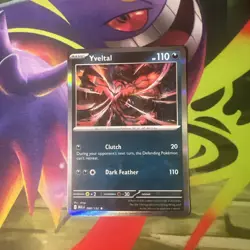 Pokemon TCG Yveltal Holo Rare 88/132 Mega Evolutions Near Mint - Image 1