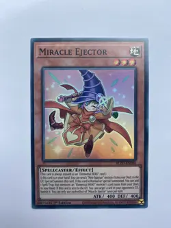 BLZD-EN098 Miracle Ejector Super Rare 1st Edition YuGiOh - Image 1