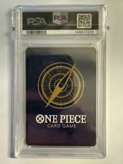 ONE PIECE MONKEY D. LUFFY 2025 3RD ANV 3 BROTHERS WINNER #012 PSA 10 - Image 2