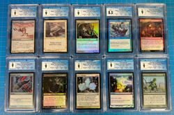 MTG Slab Lot | 10x CGC Graded Cards | Vintage | Modern | Foil - Image 1