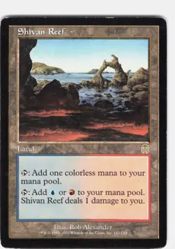 Shivan Reef #142 Apocalypse Regular Rare LP - Image 1
