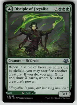 Disciple of Freyalise Uncommon Modern Horizons 3 250 MTG Near Mint 2024 - Image 1