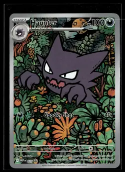 Haunter 027 Mega Evolutions Illustration Rare Promo Pokemon - Image 1
