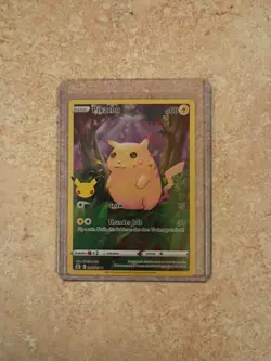 FULL ART Pikachu 005/025 Pokemon 25th Anniversary Celebrations Holo Foil - LP - Image 3