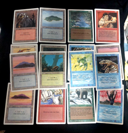 Lot of 16 Vintage MTG Magic the Gathering Cards - Image 1