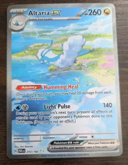 Altaria EX 253/182 SV04: Paradox Rift Special Illustration Rare Pokemon TCG NM - Image 1