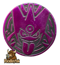 2014 Mega Gengar Coin: Purple - Pokemon XY "Bolt Twister" Theme Deck Coin - Image 1
