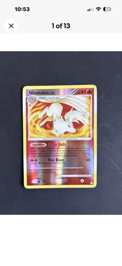 Pokemon TCG 3 Reverse Holo Bundle Ninetales, Bidoof & Seel Private Listing Only - Image 1