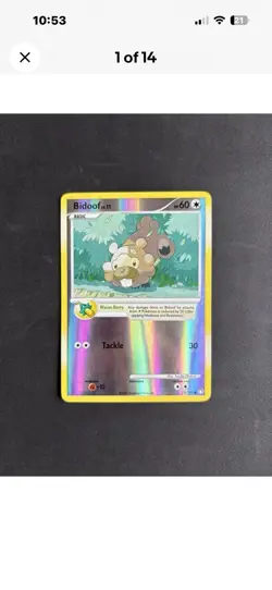 Pokemon TCG 3 Reverse Holo Bundle Ninetales, Bidoof & Seel Private Listing Only - Image 3