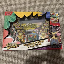 Pokemon TCG Ascended Heroes Premium Poster Collection Mega Lucario ✅💎 - Image 1
