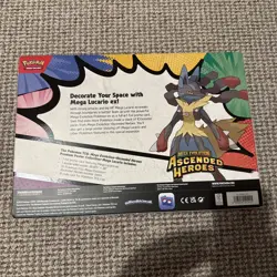 Pokemon TCG Ascended Heroes Premium Poster Collection Mega Lucario ✅💎 - Image 2