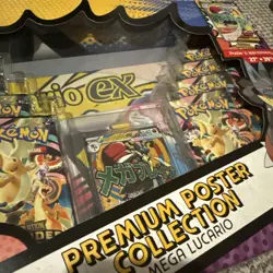 Pokemon TCG Ascended Heroes Premium Poster Collection Mega Lucario ✅💎 - Image 4