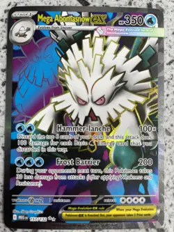 Pokemon TCG Mega Abomasnow Ex 157/132 Mega Evolution NM - Image 1