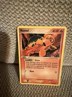 Numel 68/107 Common EX Deoxys Pokemon - Image 1