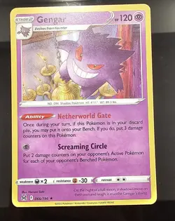 Gengar 066/196 Holo Rare Lost Origin Pokemon Holo Near Mint - Image 1