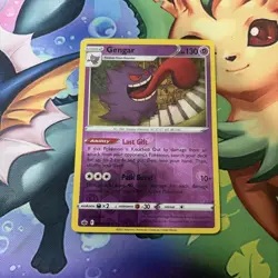 POKEMON GENGAR 057/198 REVERSE HOLO RARE CHILLING REIGN LP - Image 1