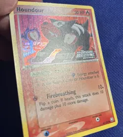 Houndour EX Team Rocket Returns 60/109 Reverse Holo Stamped 2004 Pokemon LP - Image 3