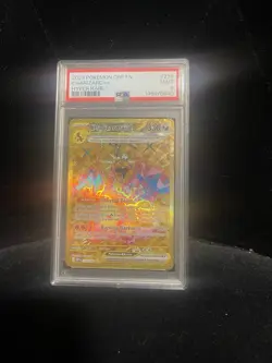 2023 Pokemon Obsidian Flames Charizard ex Hyper Rare Gold PSA 9 Mint #228 HOT - Image 1