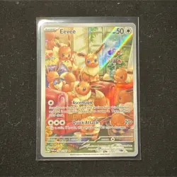 Eevee 188/167 Sv06: Twilight Masquerade Illustration Rare Holo English 2024 - Image 1