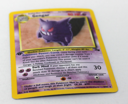 1999 Pokemon Fossil 1st Edition Gengar Holo 5/62 - Image 4